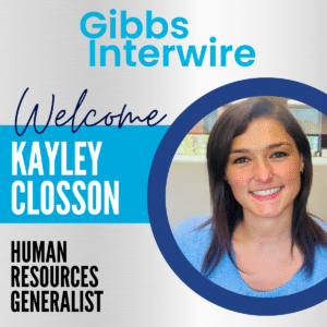 Gibbs Interwire Welcomes Kayley Closson as Human Resources Generalist